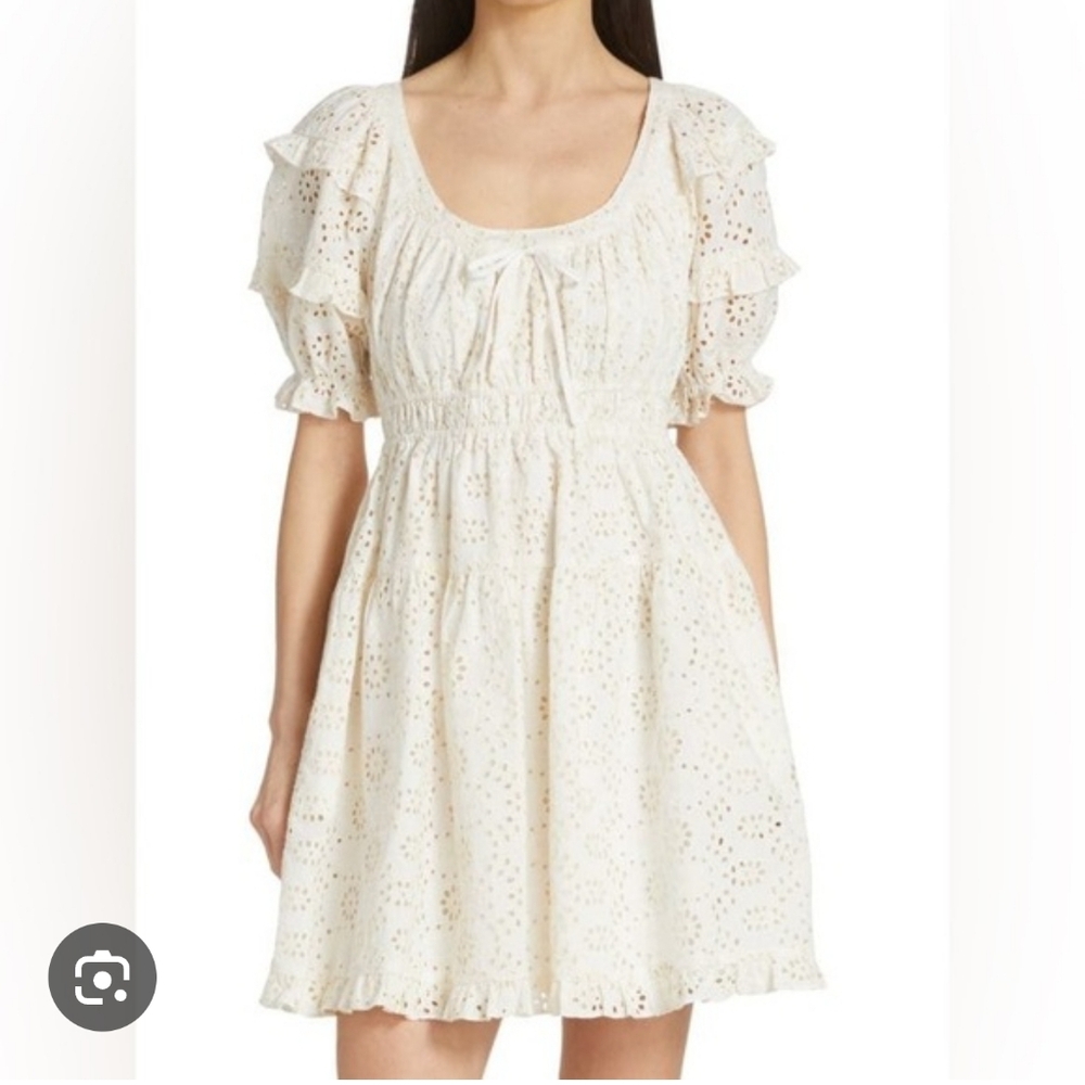 En Saison Ivory Womens Dress Small